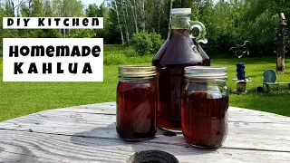 Homemade Kahlua - Make now for the holidays - DIY Kitchen