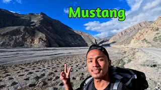 Finally Mustang Puge | सोचको भन्दा धेरै राम्रो 😍❤️ | No Money Travel - Nomadic Santosh