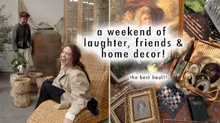 WEEKEND VLOG amazing decor finds and fun with friends | XO, MaCenna Vlogs