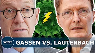 GASSEN VS. LAUTERBACH: Corona-Bürgertests - Zu teuer, zu aufwändig, keine Aussagekraft