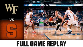 Wake Forest vs. Syracuse Full Game Replay | 2023 New York Life ACC Men’s Basketball Tournament