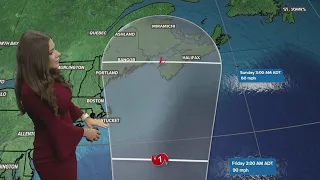 Hurricane Lee update | The latest trajectory of the massive storm