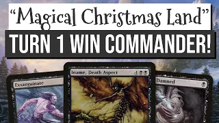 Turn 1 Win Commander! | Magical Christmas Land | Iname, Death Aspect | EDH | MTG | Commander