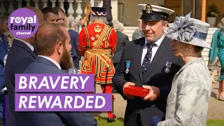 Royal Recognition: Princess Anne Awards Lifeboatman for Heroic Rescue