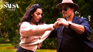 Échale Madera | Salsa Dancing on2 | Daniel Rosas & Jasmin Benfreha [Salsa Romantica]