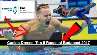 Caeleb Dressel: Top 5 Races of Budapest 2017