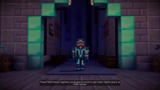 I dare you to watch this(skillet hero)minecraft story mode