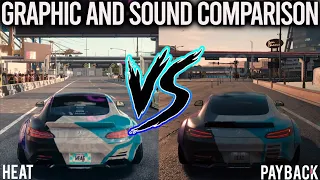 NFS Heat vs NFS Payback Graphics and Sound Comparison [SIDE BY SIDE]