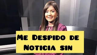 Rosa Encarnación se despide de Noticias SIN