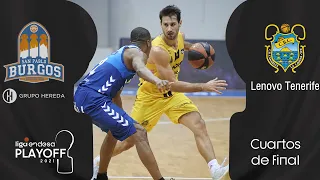 Hereda San Pablo Burgos - Lenovo Tenerife (68-92) RESUMEN | Playoff Liga Endesa 2021