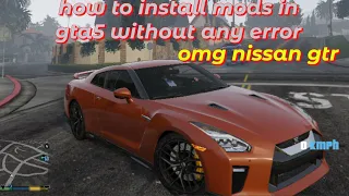 how to install car mods in gta5 without any error like game crashing and invalid model