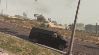 GTA V - fuckin with Marabunta Grande bangers + police chase