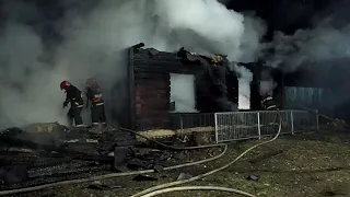 16.04.2019. Пожар жилого дома Гомельский район