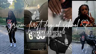 grwm: first day of school ♡ | *freshman year*