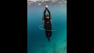 Huge Underwater Bubble Ring