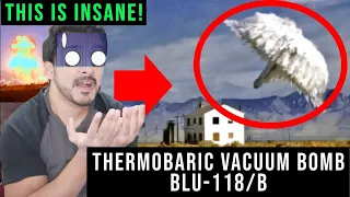 Thermobaric Vacuum Bomb - BLU-118/B | CG Reacts