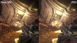 Call Of Duty Advanced Warfare PS3 Vs Xbox 360 Graphics Comparison