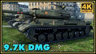 IS-4 - 9 Kills - 9,7K Damage - World of Tanks Gameplay