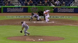 DET@MIA: K-Rod fans Stanton with the bases loaded