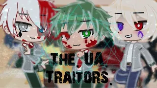 Mha reacts to the UA Traitors|My AU| (Bakudeku, Kiritodo)Read Description(Flashes!❗️)
