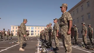 Naxçıvan Qarnizonu Qoşunlarında yeni tədris dövrü başlayıb