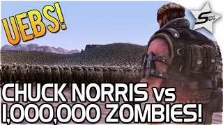 1,000,000 ZOMBIES vs CHUCK NORRIS!! - Ultimate Epic Battle Simulator Game Gameplay - UEBS Gameplay