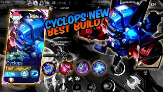 CYCLOPS BEST BUILD 2024 | BEST CYCLOPS GAMEPLAY | MOBILE LEGEND✓