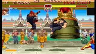 Super Street Fighter II Turbo - Shin Akuma Boss Fight (Arcade)