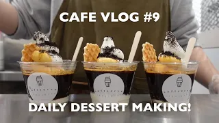 Cafe Vlog #9 | Daily Dessert Making! | Soft Serve Society