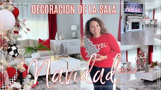 🎄😍COMO DECORAR TU SALA PARA  ESTA  NAVIDAD  2023|DECORACION DE MI SALA PARA NAVIDAD