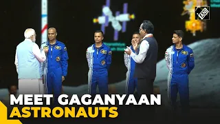 India’s 4 astronauts for Gaganyaan mission revealed, PM Modi bestows astronaut wings