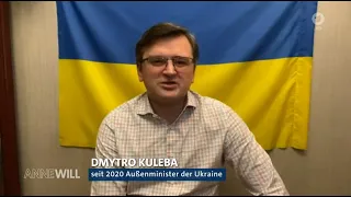 13.03.22 | Ukrainischer Außenminister Dmytro Kuleba macht Deutschland schwere Vorwürfe | Anne Will