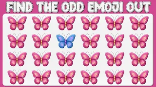 HOW GOOD ARE YOUR EYES? Find The Odd Emoji Out | Emoji Puzzle Quiz