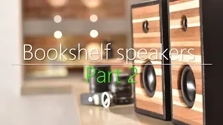 Bluetooth Bookshelf speakers // Build video part2