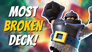 CRUSH LADDER WITH *NEW* MEGA KNIGHT PHOENIX DECK | Clash Royale