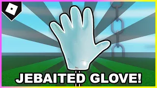 Slap Battles - New JEBAITED GLOVE + SHOWCASE! [ROBLOX]