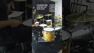 Beginner Drummers Daily Coordination Exercise With Triplets #shorts