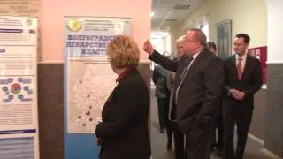 Министр здравоохранения Вероника Скворцова посетила ВолгГМУ