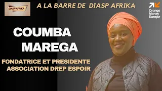 Coumba Marega, Présidente de Drep Espoir est à la barre de Diasp Afrika,