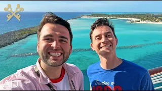 Disney Cruise Line Vlog | Serenity Bay Cabana on Castaway Cay | Day 3 | March 2023 | Adam Hattan