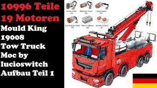 11000 Teile Wahnsinn: Mould King 19008 - Tow Truck - Aufbau Teil 1