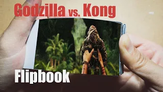 Godzilla vs Kong Teaser Flipbook Animation