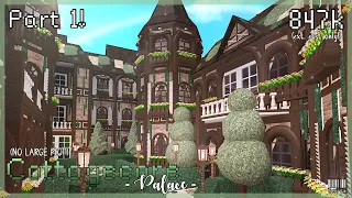 Cottagecore Palace! (NO LARGE PLOT!) [Part 1/3] (ext. speedbuild)|| 847k || Bloxburg || lizxrila