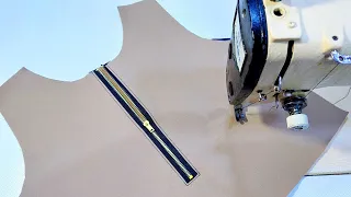 Sewing Tips A Front Neck Zipper | Best Great Sewing Technique For Beginners