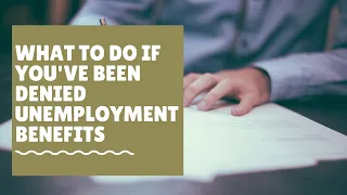 Denied Unemployment Benefits - South Carolina Legal Services