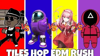 TILES HOP | Coffin Dance vs Among Us Drip vs 2 Phùt Hon vs Squid Game | Panthera Plays