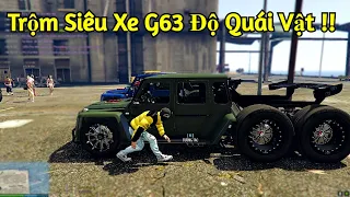 GTA 5 Roleplay#98 Trộm Siêu Xe G63 Độ Quái Vật Cực Mạnh Và Cái Kết Dí Cả Team Ra Đảo Luôn ...