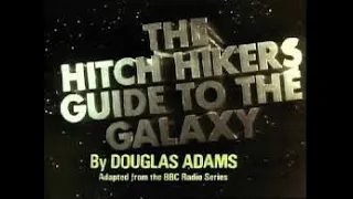 The Hitchhikers Guide to the Galaxy 80s TV Series Reversed Episode 6