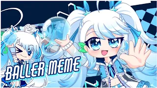 Baller Meme 😏🤾 || Animation Tweening || Gacha Club x Art || By @G-LIFEForce  || Trend Meme✨✨|| Loop