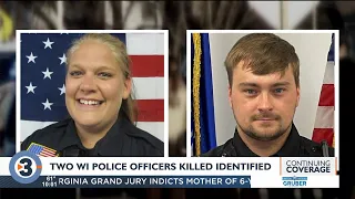 Officers killed in traffic stop shootout identified; driver had warrant out for arrest